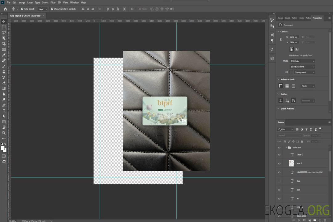 Photolook de la carte de débit visa BTPN de la banque indonésienne avant template Photolook de la carte de débit visa BTPN de la banque indonésienne avant template